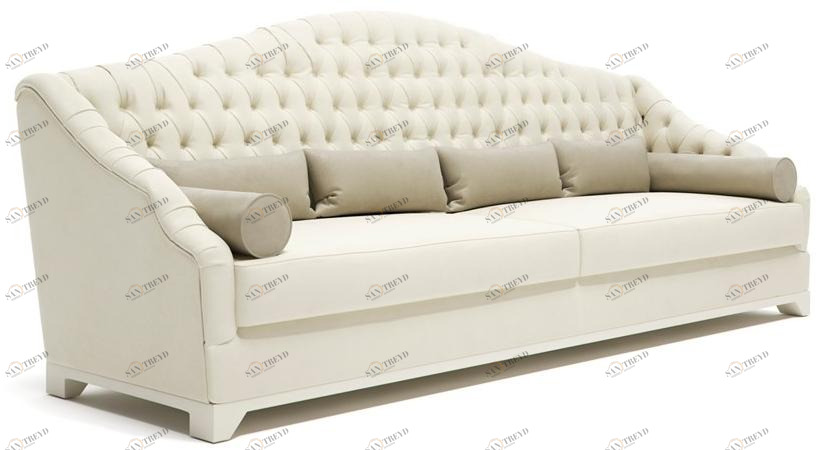 Capital Collection 5-местный кожаный диван с тафтингом sun-id-1495605