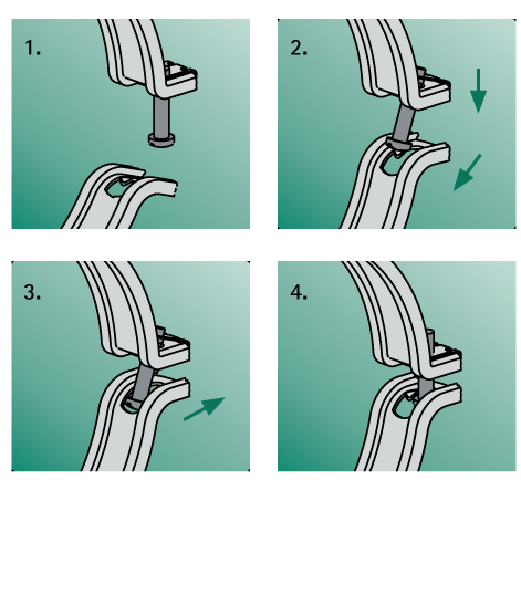 4115800 BIS Aero® Вентиляционные хомуты для вентиляционных труб walraven  - Вид №2