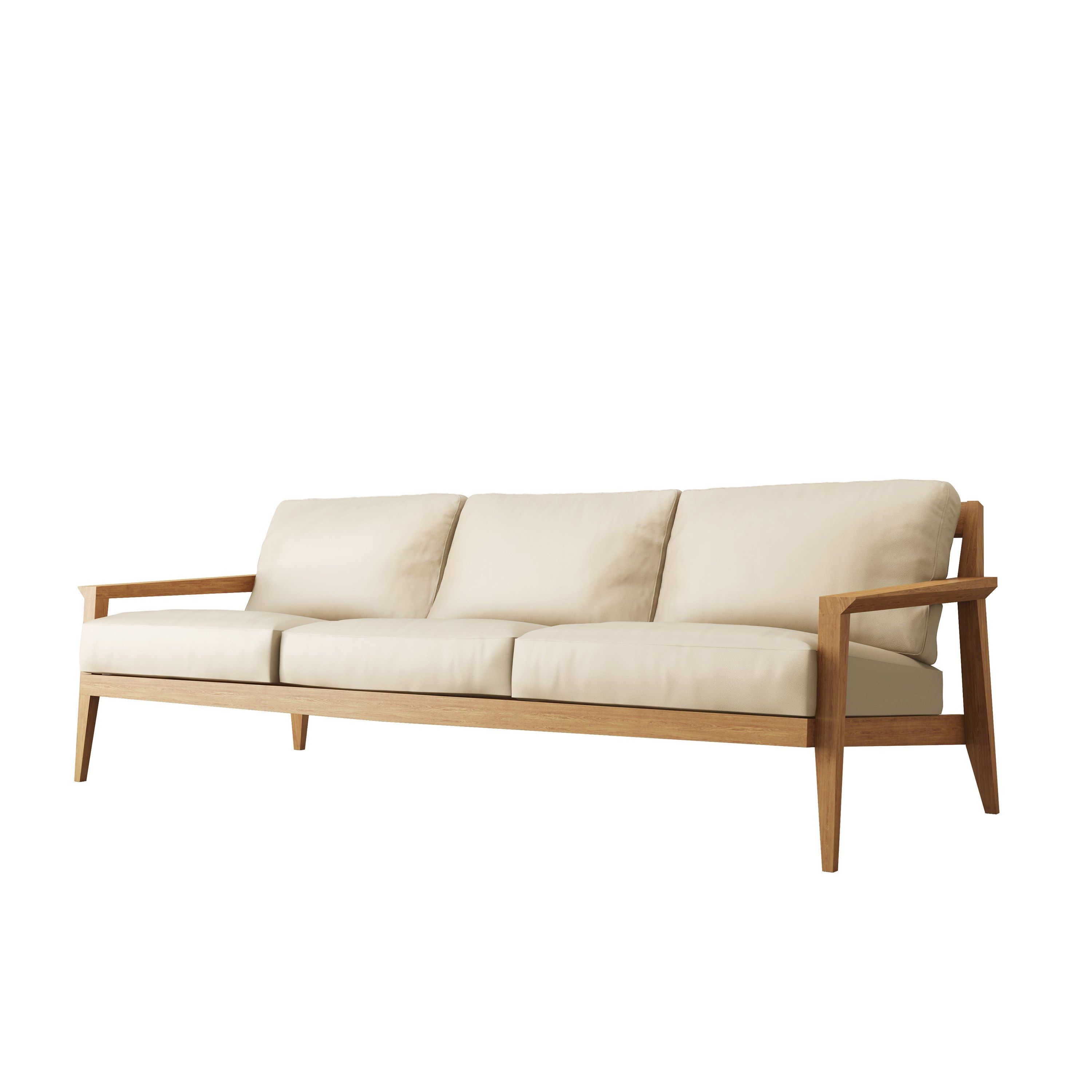 3-местный кожаный диван Case Stanley ARCH-00103406 - Вид №14