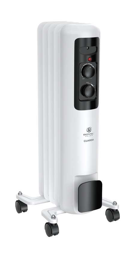 9297226 Масляный обогреватель Royal Clima GUARDA ROR-GU5-1000M белый STDN-0060079