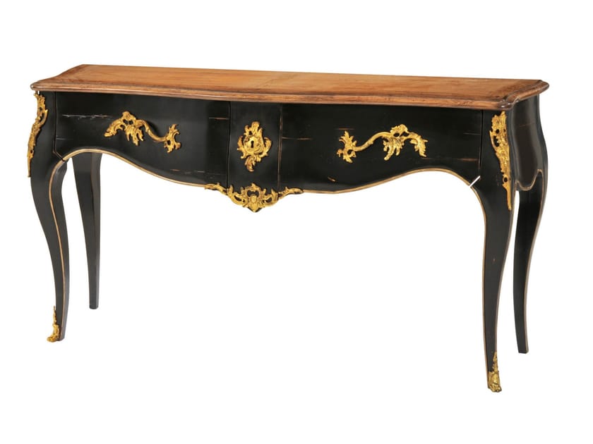 Прямоугольная Вишневая консоль с ящиками ROCHE BOBOIS VOLUTES ARCH-00089813