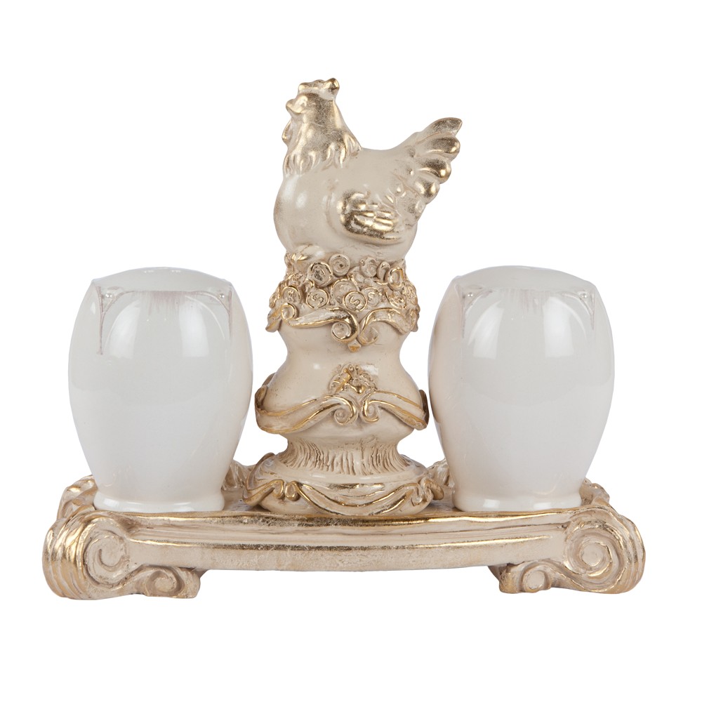 22590 BOGACHO Набор для специй Рококо мрамор / керамика 