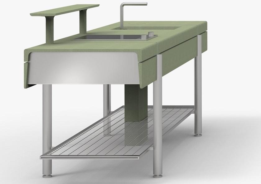 Elmar Отдельностоящий модуль со стальными и бетонными полками sun-id-1388379 - Вид №8