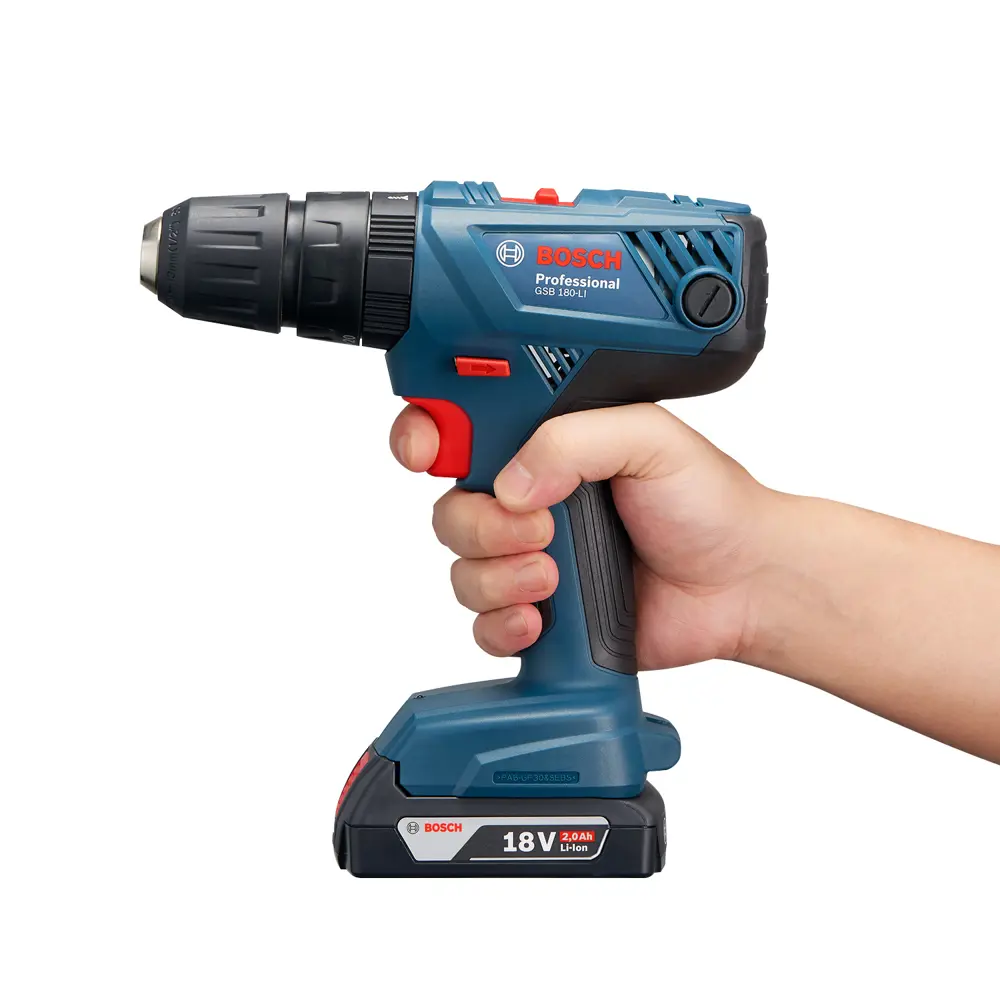 Дрель-шуруповерт аккумуляторная ударная Bosch GSB 180 Li 06019F8323, 18 В Li-Ion 2x2 Ач 82511791 STLM-2070452 BOSCH PROFESSIONAL  - Вид №6