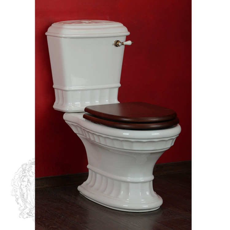 ML.GNT-25.802.BI/ML.GNT-25.848.BI/ML.MEC-29.148.BR Компакт унитаз с бачком Белый Migliore  Италия  - Вид №1