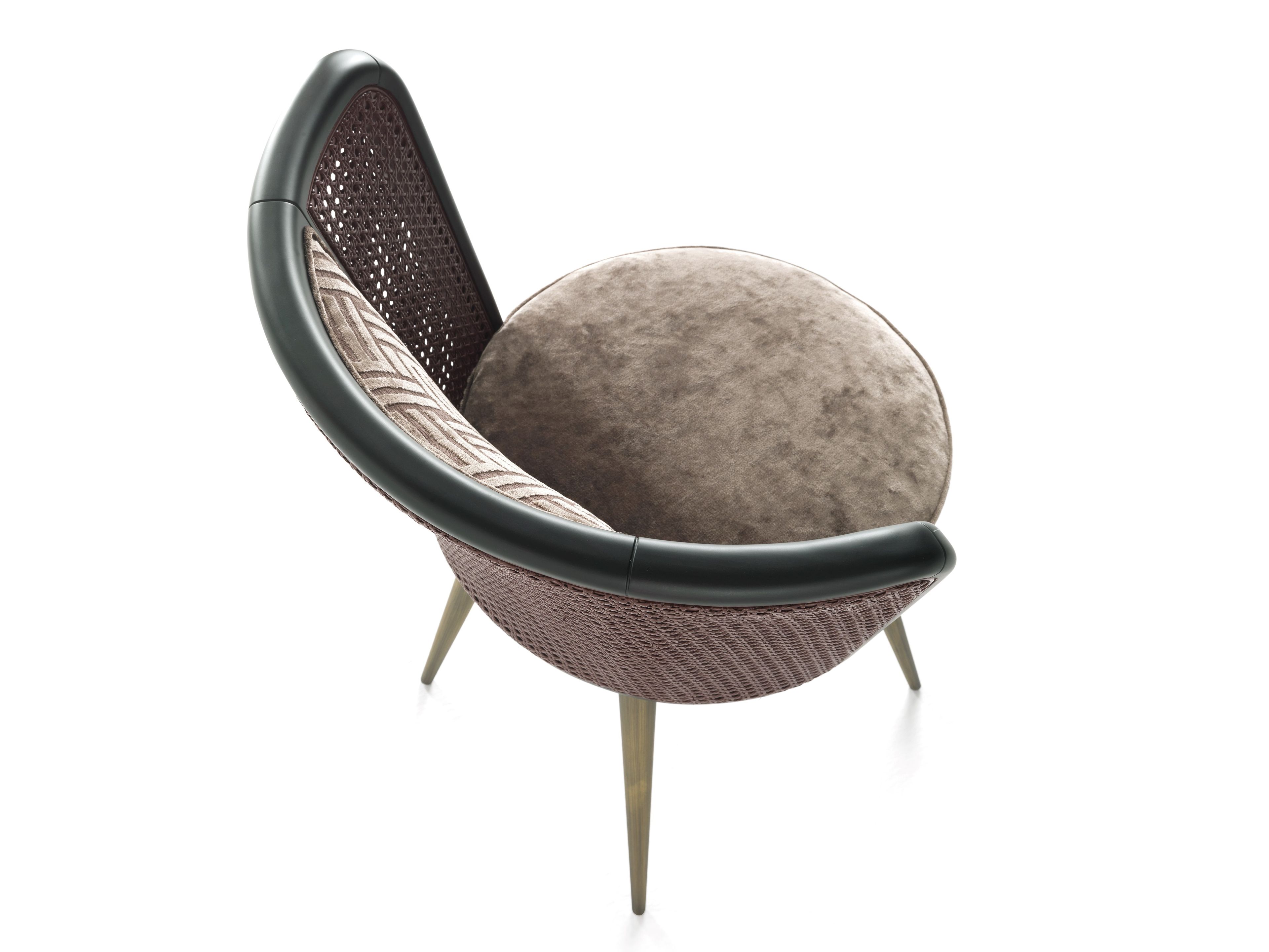 Бархатный мягкий стул ETRO Home Interiors Caral ARCH-00058202 - Вид №2