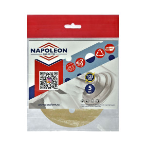 90809945 Круг шлифовальный npg5-125-8-180 180 125 мм, 5 шт STLM-0392322 NAPOLEON
