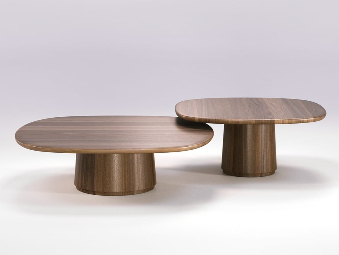 Деревянный низкий квадратный журнальный столик для гостиной Wewood Amos ARCH-00024447 - Вид №12