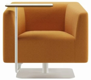 Ersa Кресло из ткани с подлокотниками и полкой для журналов