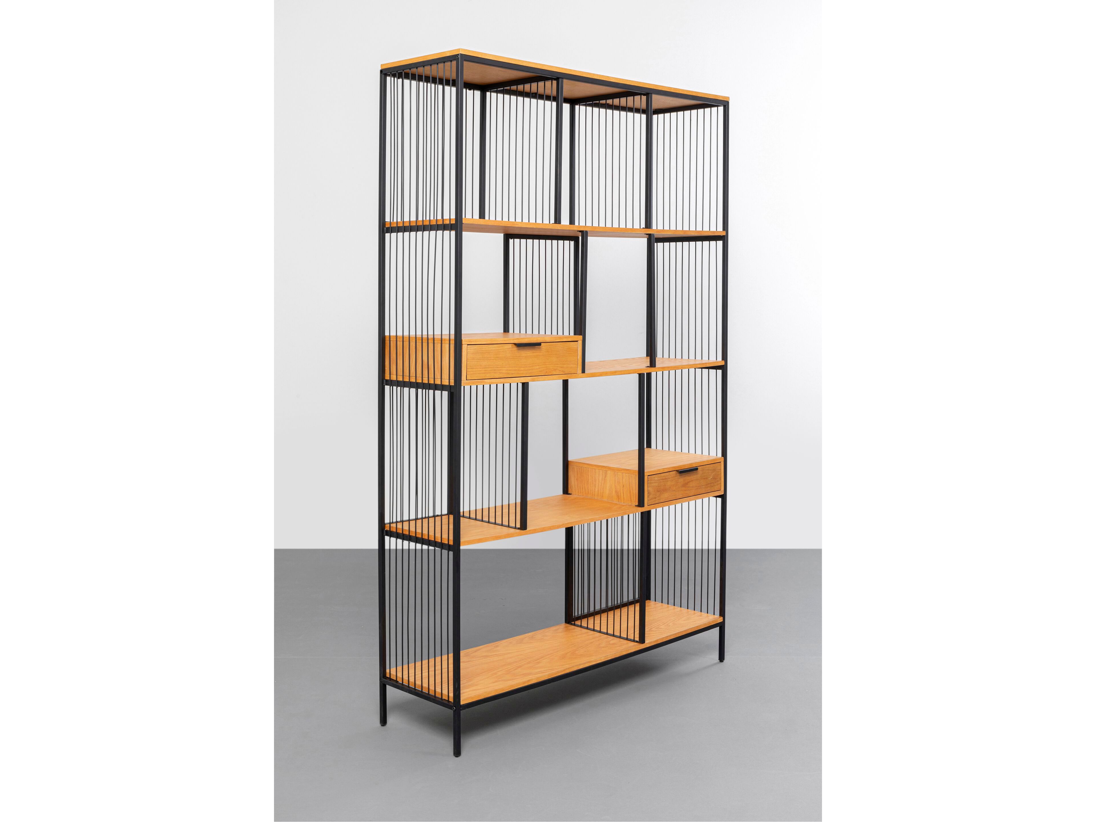 Стальная и деревянная полка с ящиками KARE Design BOLOGNA ARCH-00086646 - Вид №1