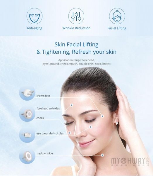 37906 Аппарат RF лифтинга для лица (4 в 1) 11Y3 Mychway  - Вид №9