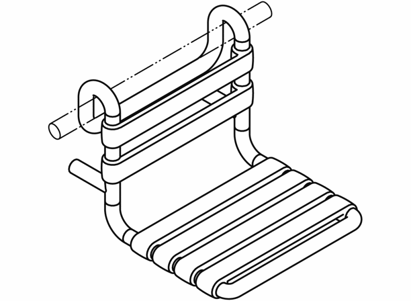 801.51DCH110 подвесное сиденье HEWI HEWI active+  - Вид №2