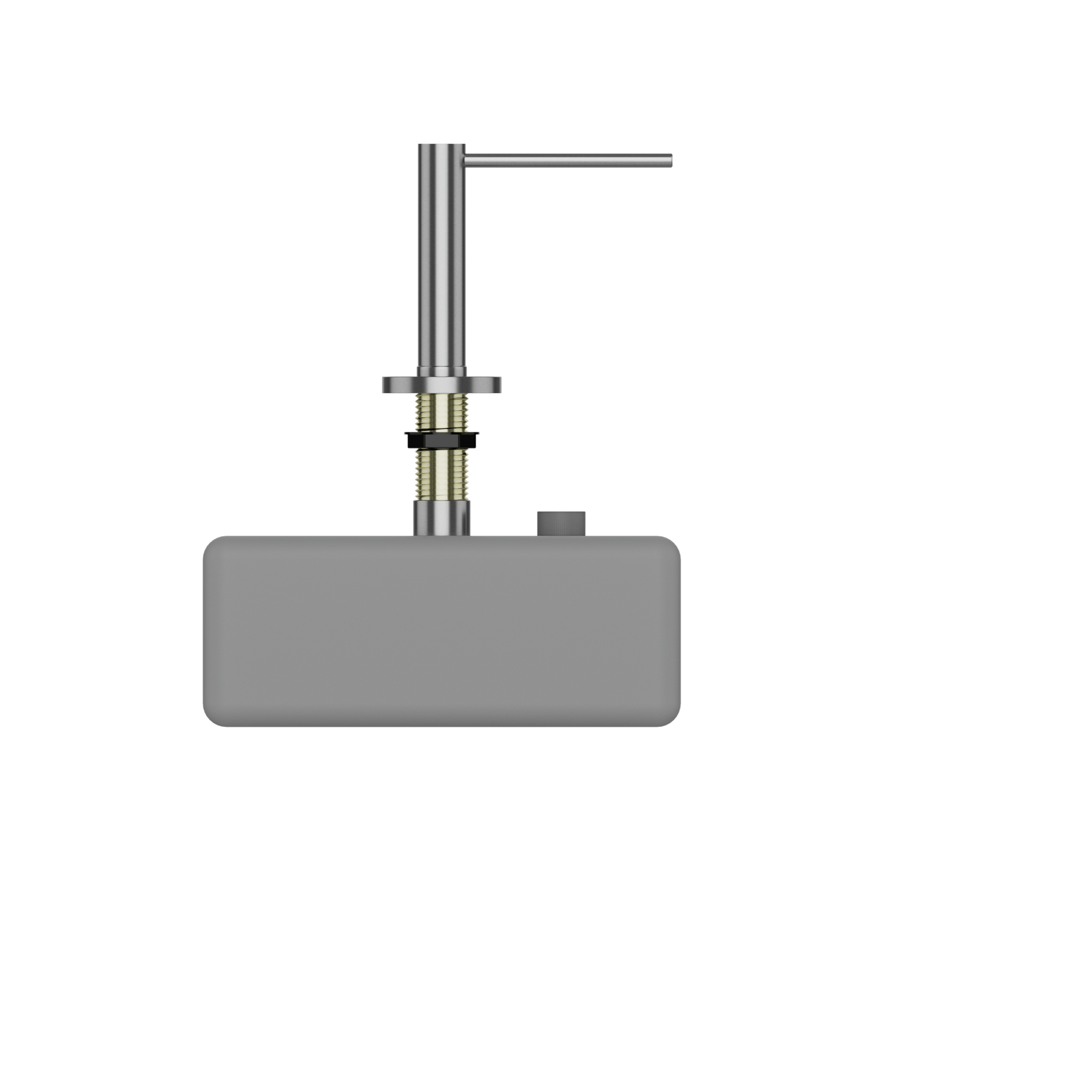 S282-N Диспенсер для жидкого мыла, устанавливаемый на столешницу Duten  - Вид №1