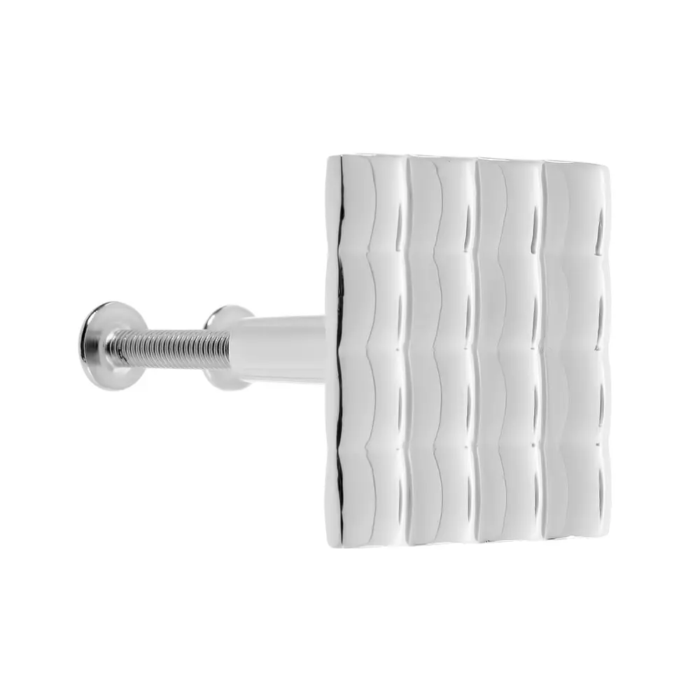 Мебельная ручка-кнопка RS271CP.4/16 металл цвет глянцевый хром BOYARD STLM-2124579 - Вид №1