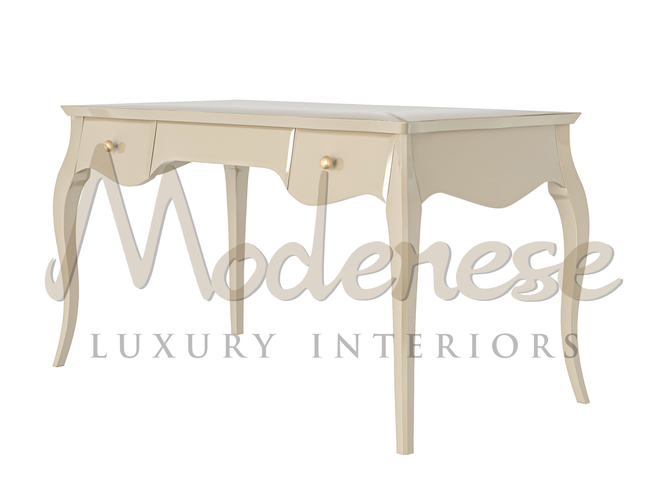 Деревянный прямоугольный стол Modenese Luxury Interiors 20186 ARCH-00120502 - Вид №1