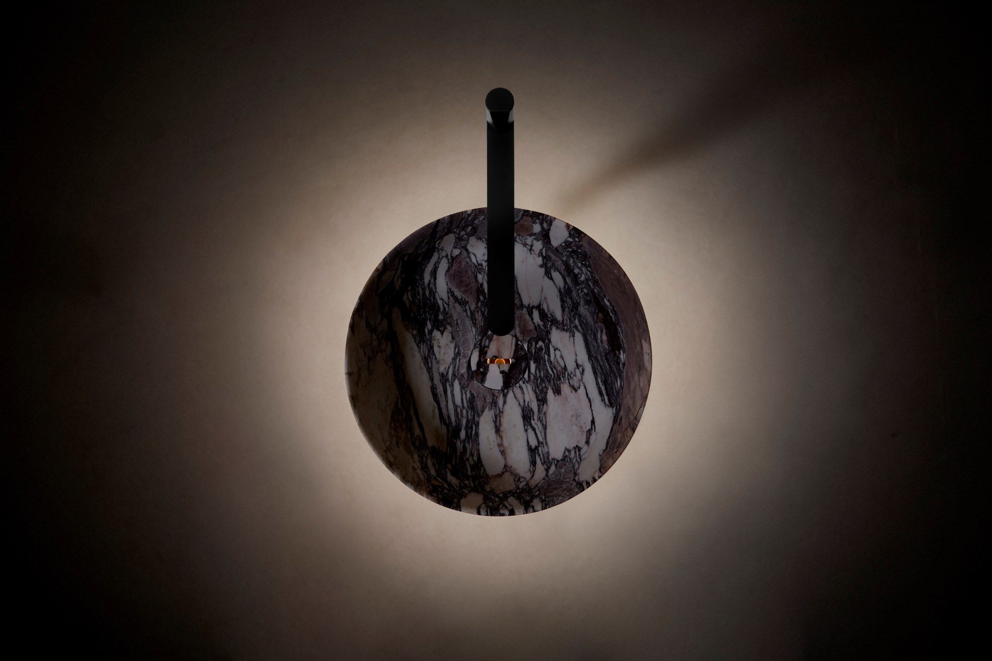 Круглая отдельно стоящая раковина из мрамора Calacatta и Flumood Antoniolupi ALBUME LUX ARCH-00117963 - Вид №5