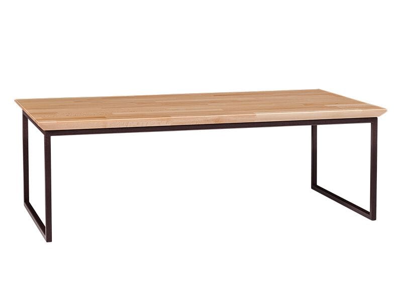 Прямоугольный стол из стали и дерева Moschella Kube ARCH-00038774