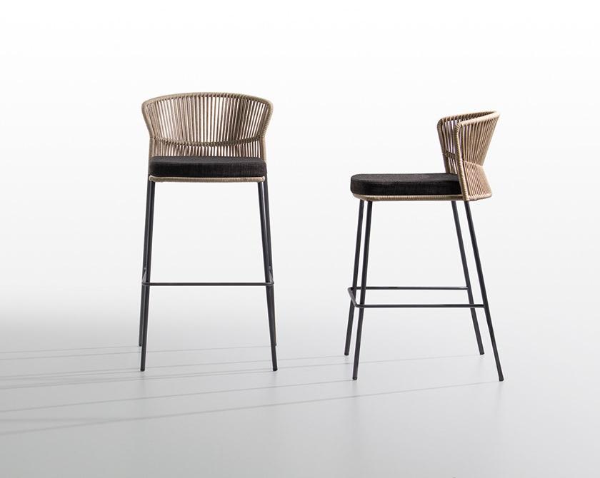 Potocco Веревочный садовый табурет Ola 923/a, 923/s - Вид №2