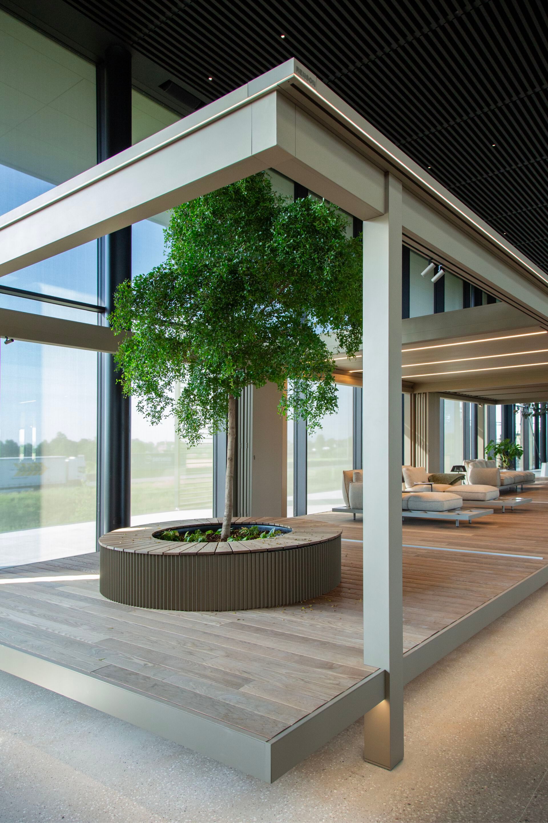 Биоклиматическая пергола из алюминия RENSON AMANI ARCH-00088100 - Вид №16