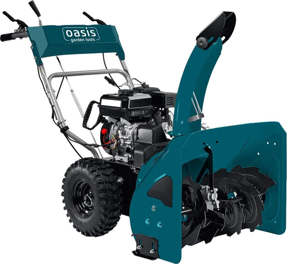 Бензиновый снегоуборщик OASIS SM7L/61K с дальностью выброса 12 метров 89231610