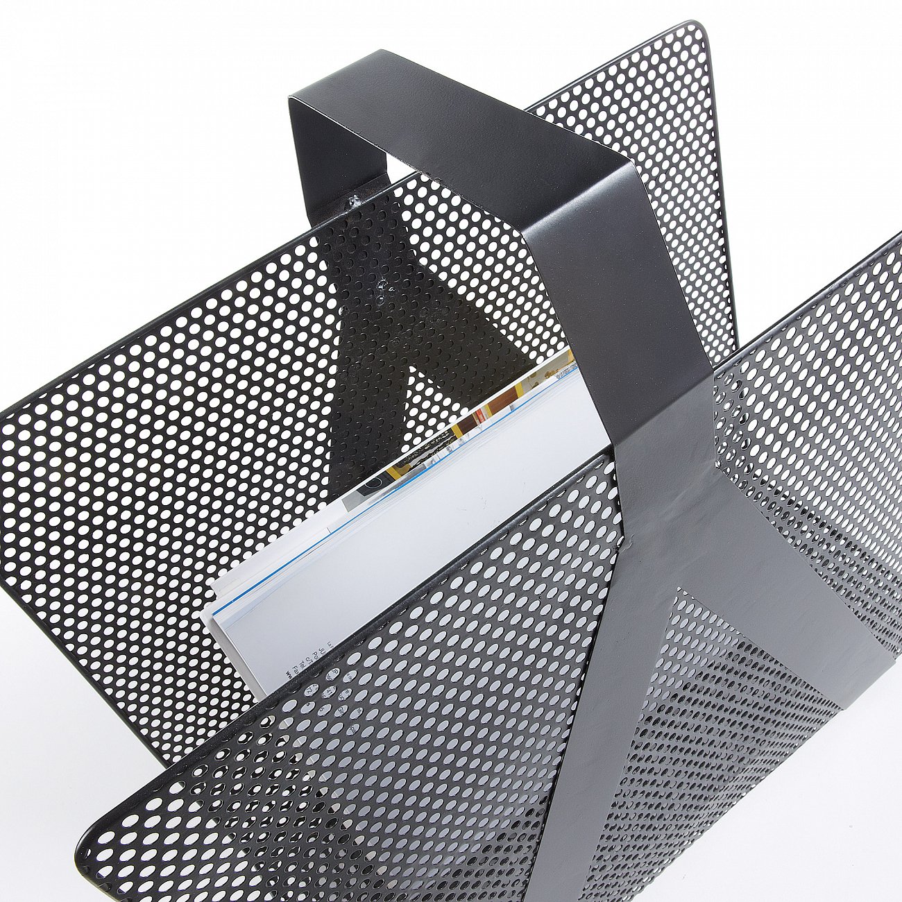 Газетница черная металлическая Graph от La Forma LA FORMA GRAPH 00-3865228 Черный  - Вид №2