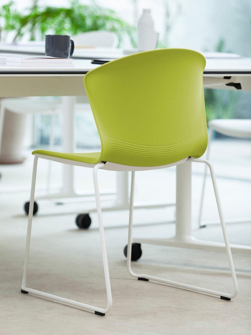 ACTIU Штабелируемое кресло-санки Whass sun-id-1404414 - Вид №7