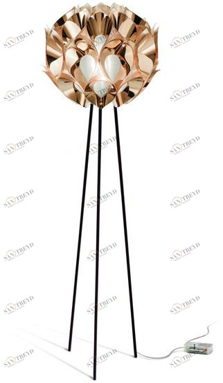 Slamp Торшер с отраженным светом из меди Flora sun-id-1473700