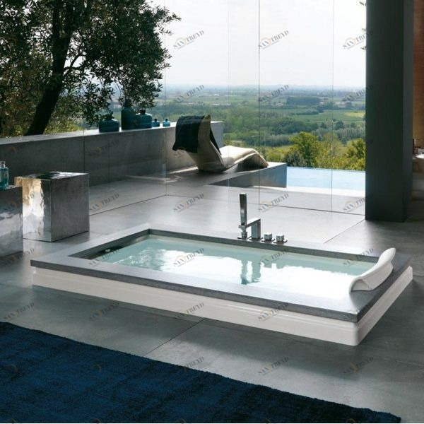 Ванна встроенная с гидромассажем Aura Uno 9F43-501-SX Jacuzzi 9F43501SX