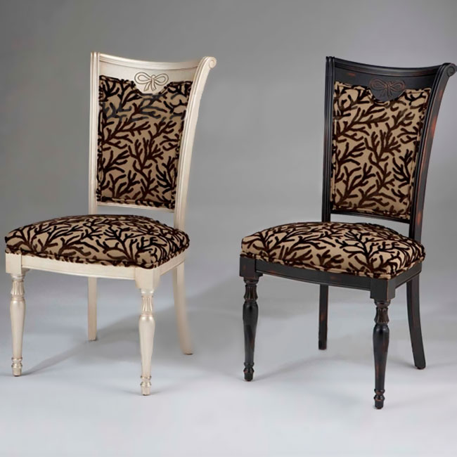 Стул обеденный с фигурными ножками Silleria от Schuller SCHULLER  247320 Коричневый  - Вид №6