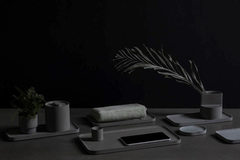 Bentu Design Прямоугольный лоток бетонный Hui C337101-c337102  - Вид №2