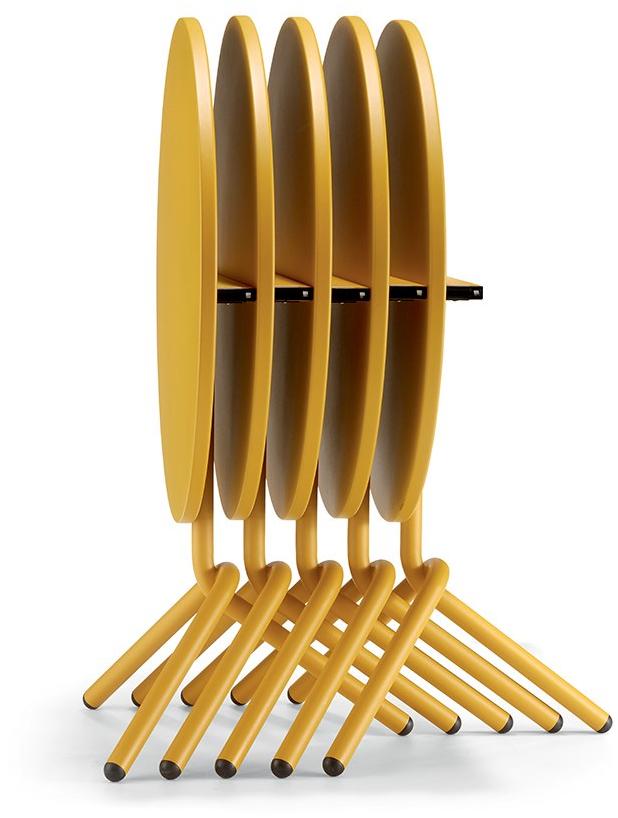 COLOS Круглый стол из листового металла с откидной столешницей Ta sun-id-1387278 - Вид №2