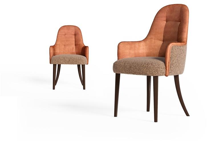 Barnini Oseo Стул с обивкой и подлокотниками Richmond upon thames Rc120 - Вид №1