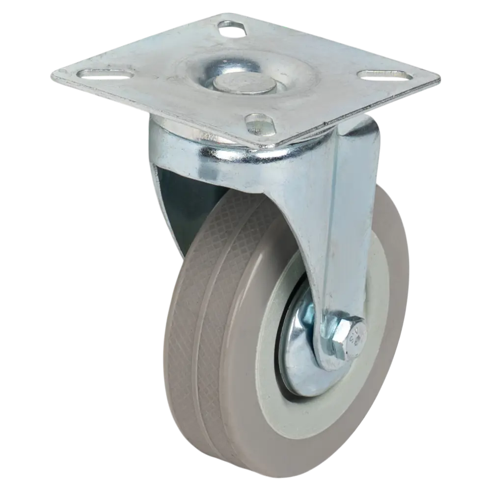 Колесо поворотное без тормоза 75 мм до 50 кг цвет серый Santreyd STLM-2111194