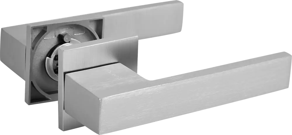 Дверные ручки Puerto Slim Бискотти в матовом хроме для межкомнатных дверей 86523087