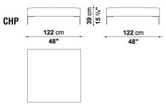 B&B Italia Модульный угловой диван из ткани Charles sun-id-1494315 - Вид №20