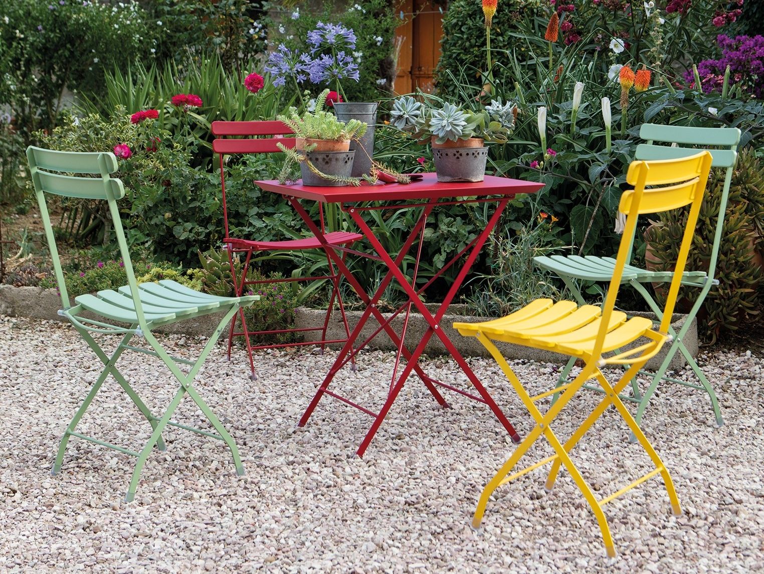 Металлический складной садовый стол Vermobil ARCH-00007386 - Вид №2
