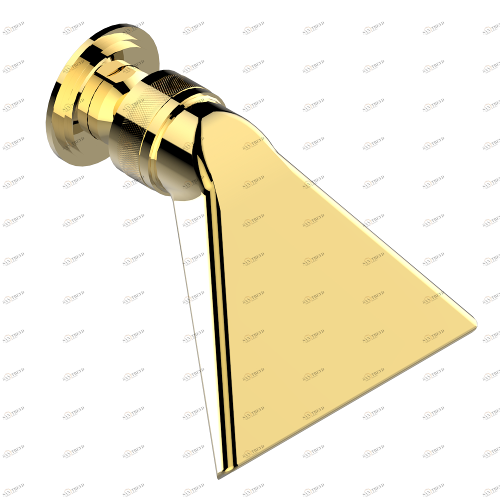 G2J-3640 Лейка душевая Спорт 3/4" Thg-paris Faubourg - белый фарфор - с рукоятками Золото G2J 3640 CAT.F