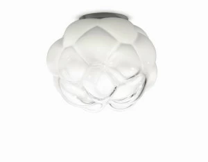 Fabbian Стеклянный потолочный светильник Cloudy F21 e02 71