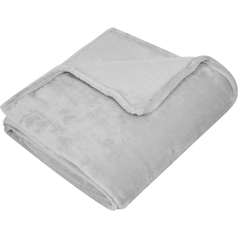 Плед First 140x200 см микрофибра цвет серый СТОЛИЦА ТЕКСТИЛЯ STLM-2001303