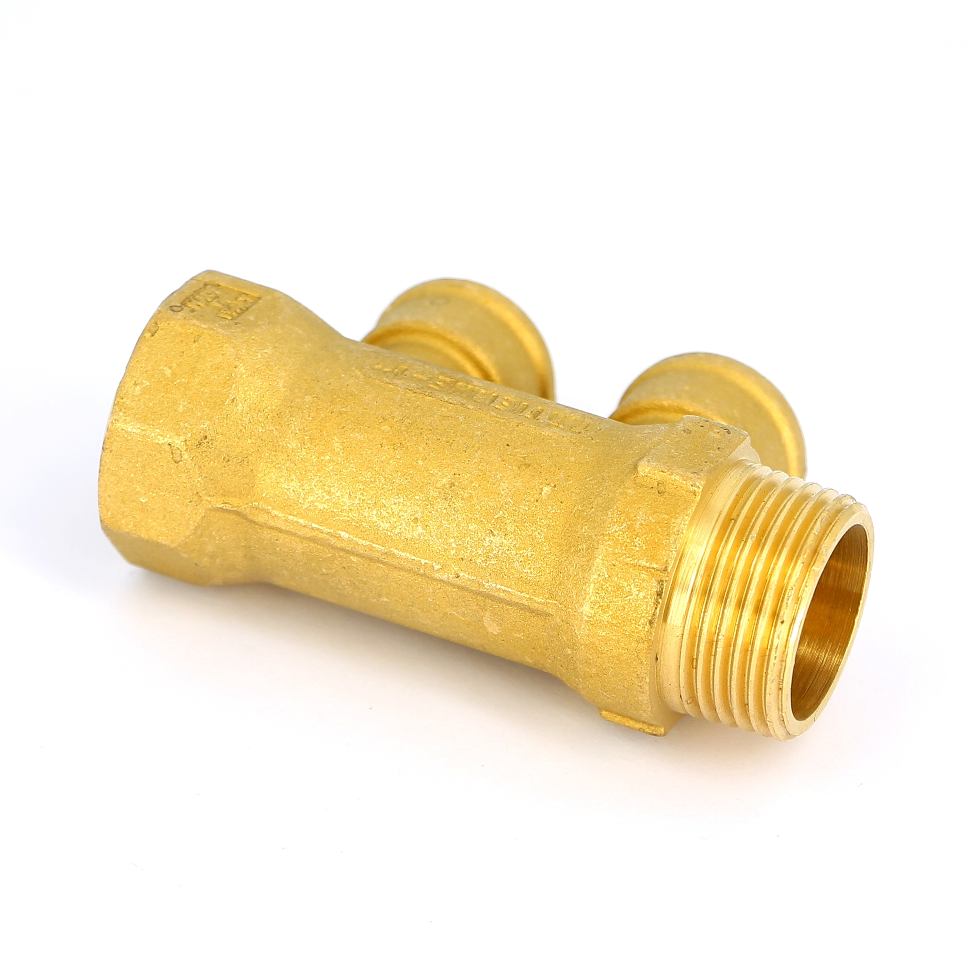 Коллектор НВ 1" TIEMME 3 выхода 3/4"ЕК 50мм 1910008 - Вид №4