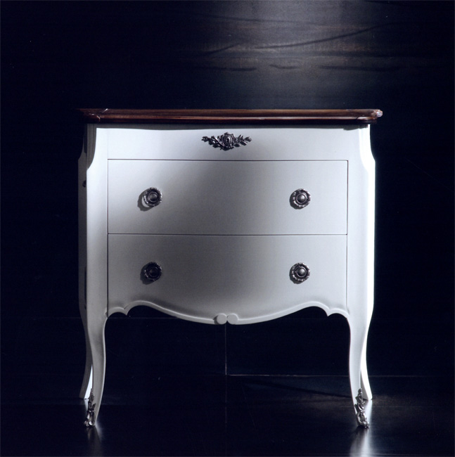 Тумбочка  BAMAX 31.852 bianco CLASSICO