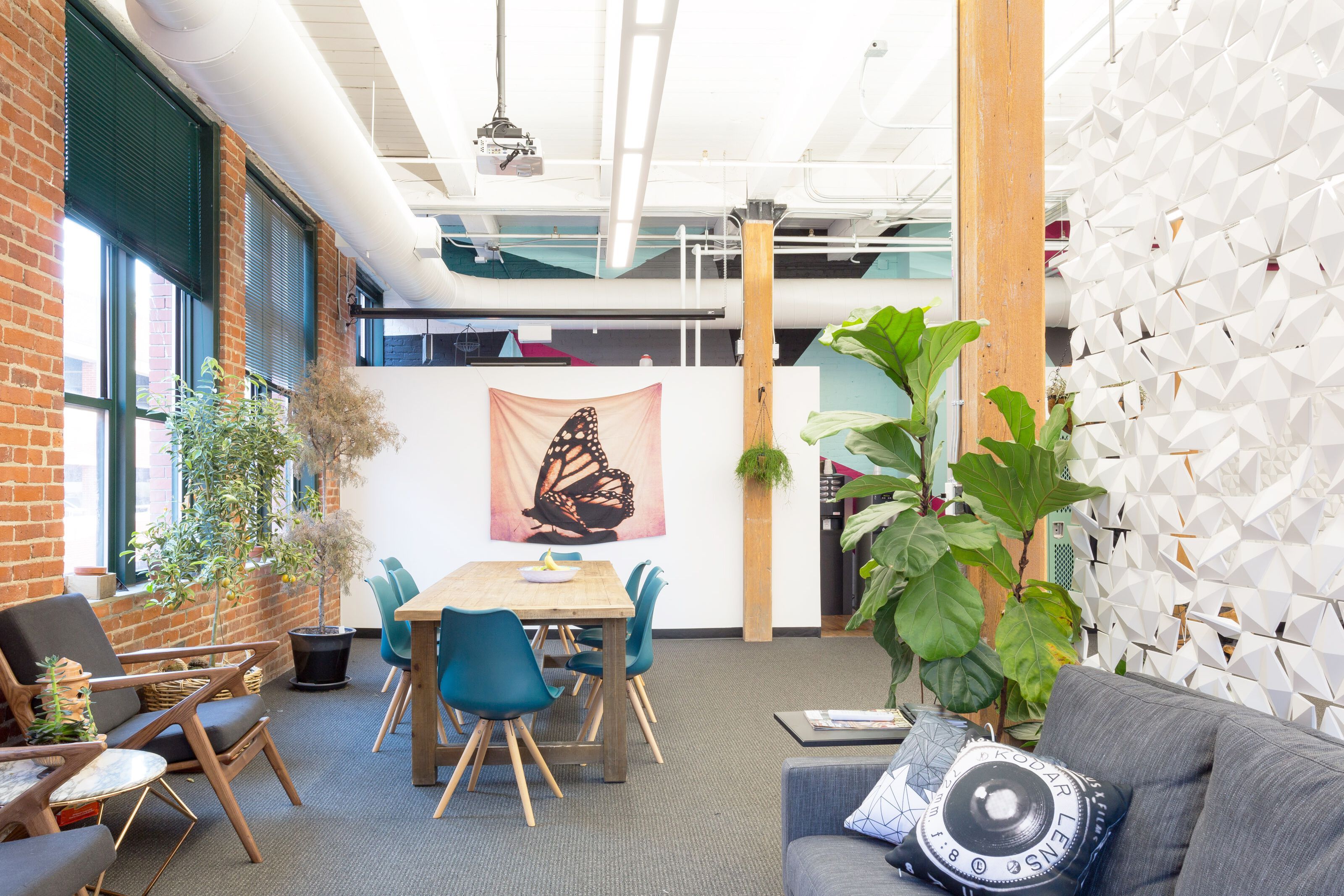 Подвесная перегородка bloomming FACET 170x187cm bianco ARCH-00125857 - Вид №2