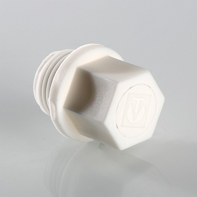 VTp.791.0.04 Пробка полипропиленовая с резьбой Valtec 1/2"  - Вид №5