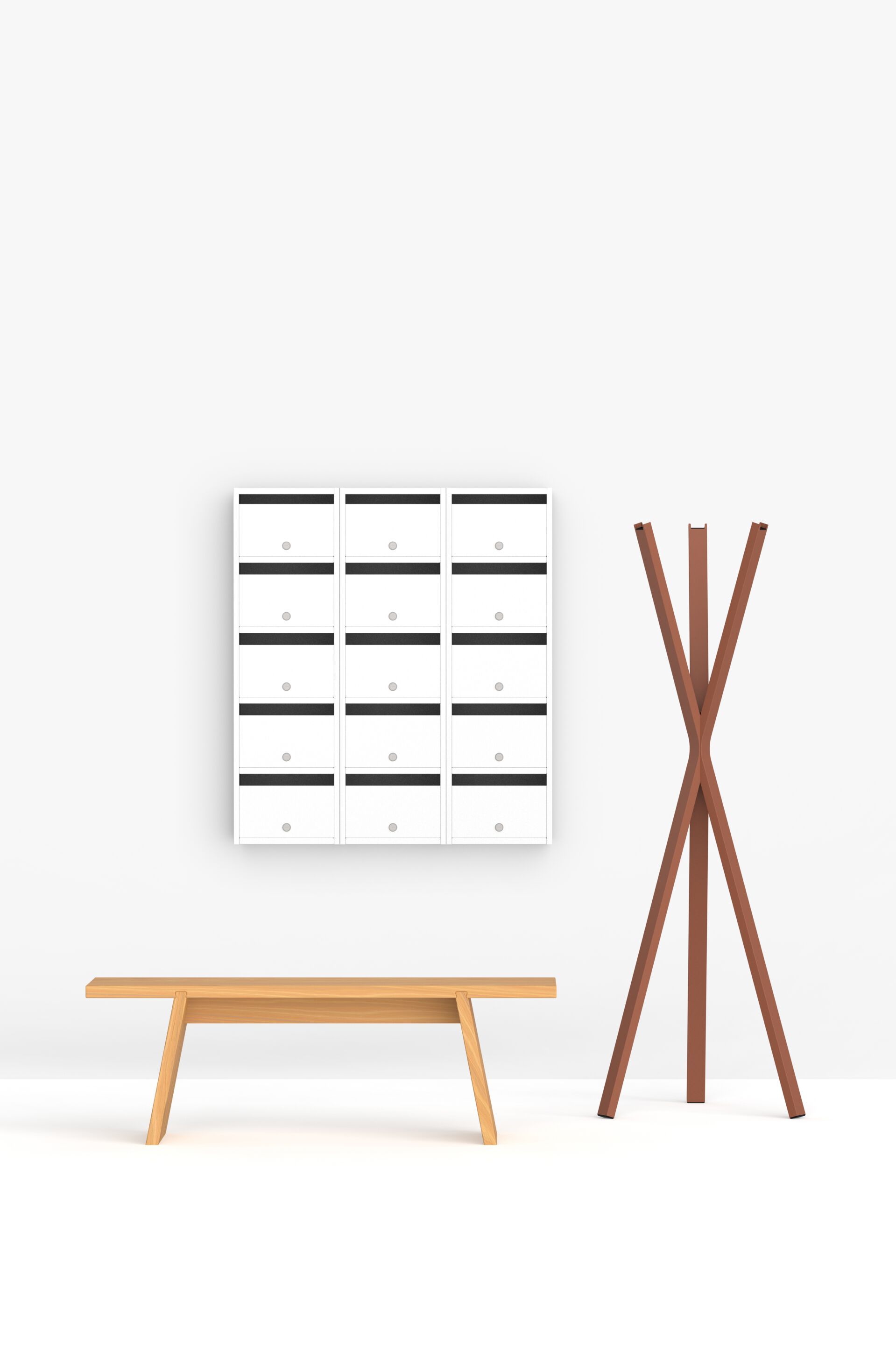 Стальной настенный почтовый ящик с порошковым покрытием FUNCTIONALS Aquarius S ARCH-00117034 - Вид №6