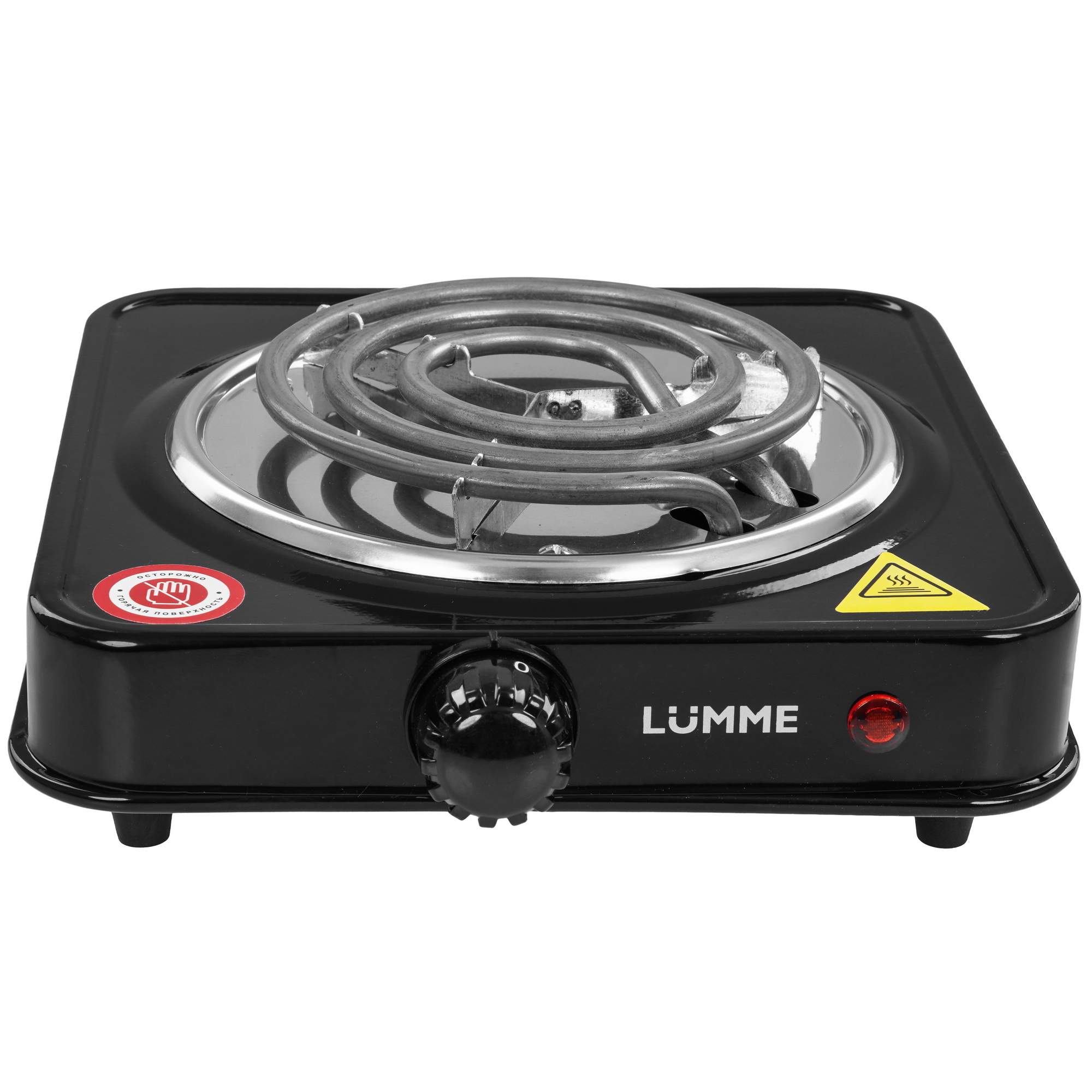 9177360 Плита компактная электрическая LUMME LU-HP3715A черный STDN-0072210 - Вид №1