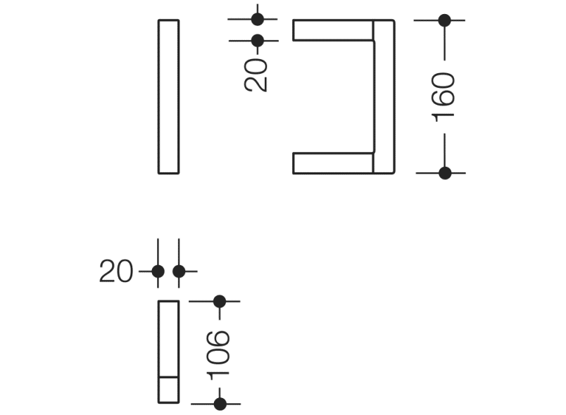100.03.01040 ручка для захвата HEWI System 100 - Вид №6