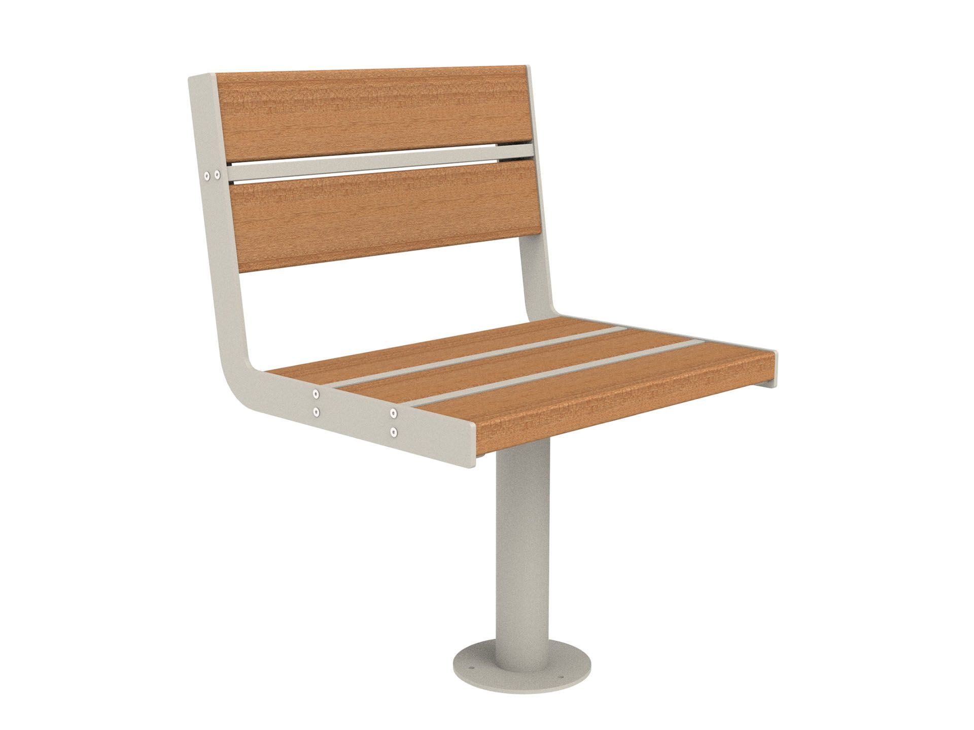 Скамья из окуме со спинкой Lazzari Joy ARCH-00059509 - Вид №12