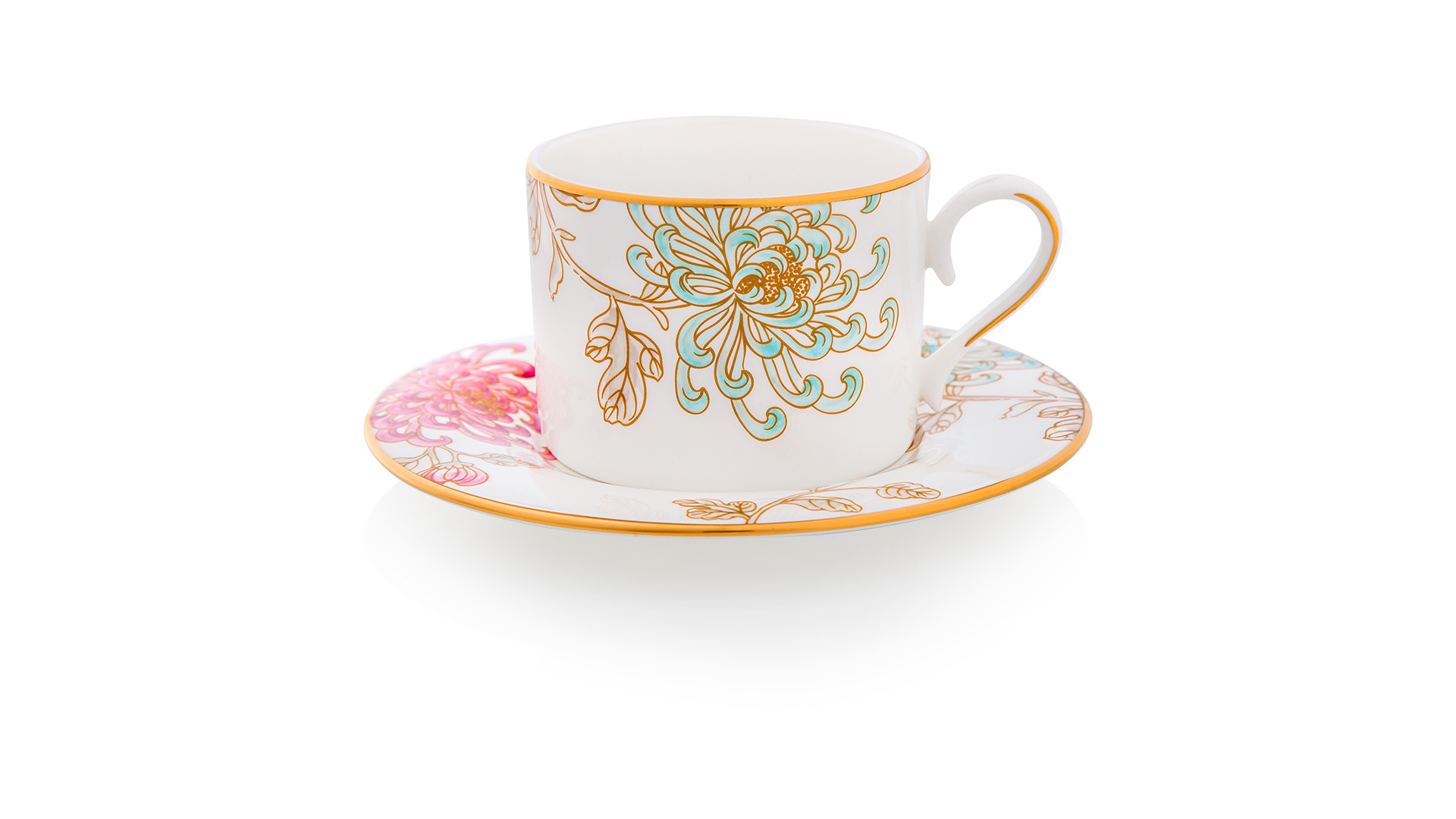 10665733 Lenox Сервиз чайный Lenox "Камелия,Маркеса" на 4 персоны 15 предметов Фарфор костяной  - Вид №4