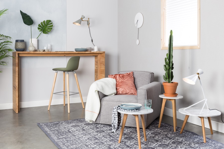 Стул барный Albert Kuip зеленый Zuiver 1500062 - Вид №2