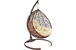 16288100 Подвесное кресло в виде капли TROPICA BROWN BiGarden